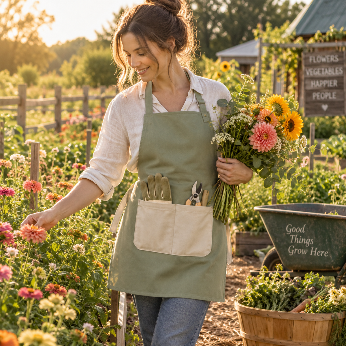 Clevoriad™ MeadowCraft Gardening Apron