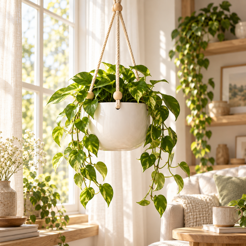 Clevoriad™ WillowDrop Hanging Planter