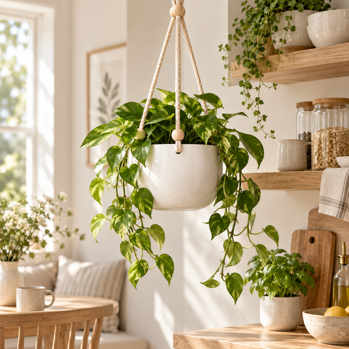 Clevoriad™ WillowDrop Hanging Planter